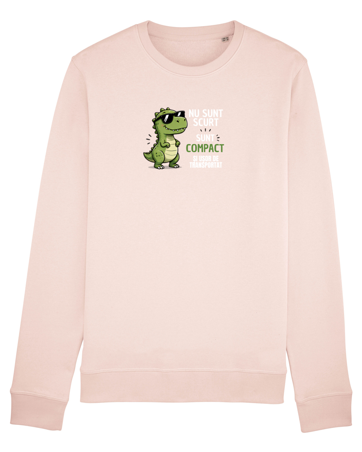 Bluză mânecă lungă Unisex Rise Candy Pink