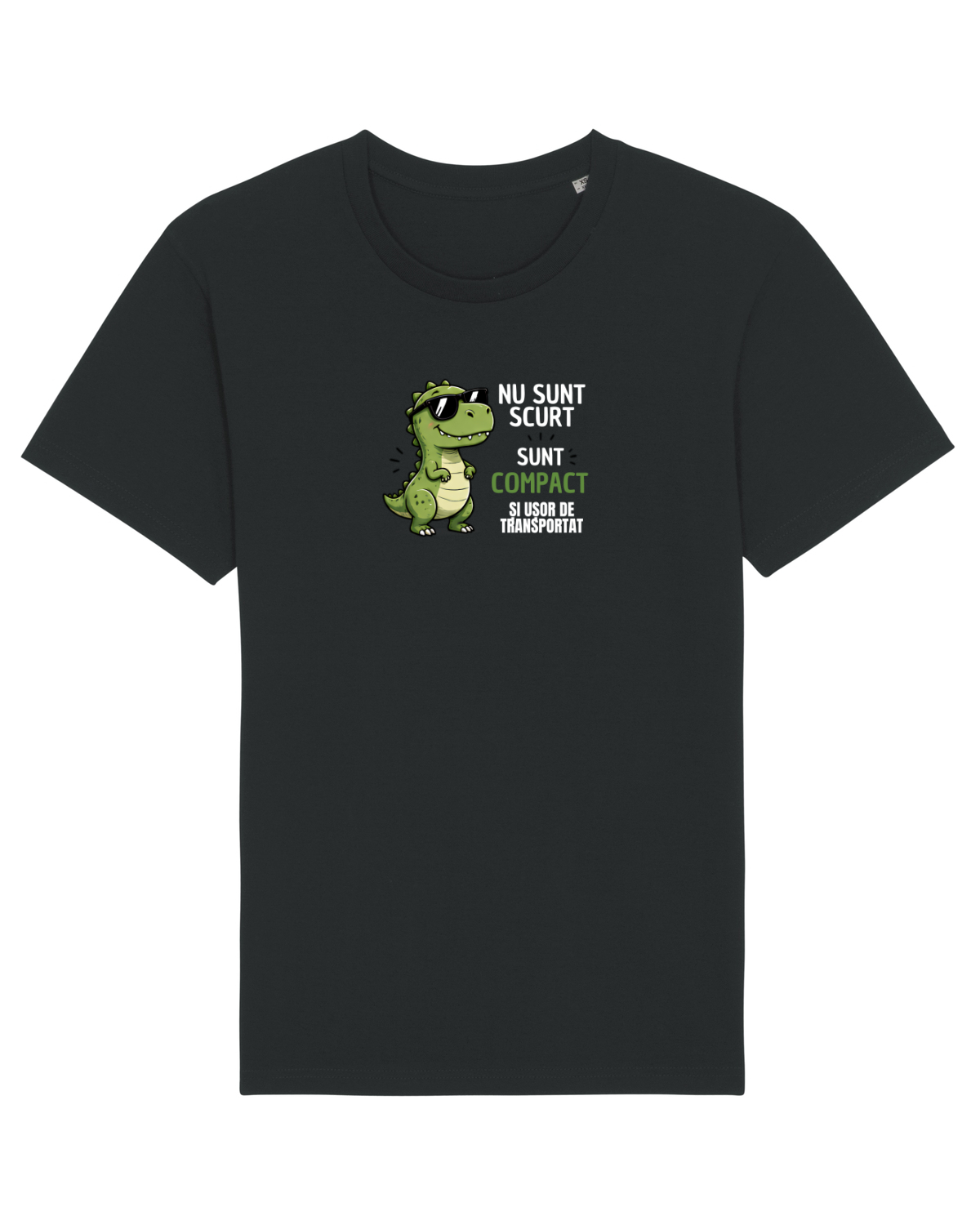 Tricou mânecă scurtă Unisex Rocker Black