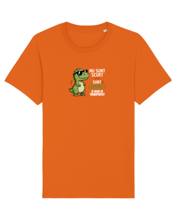 Nu sunt scurt..sunt compact  Bright Orange