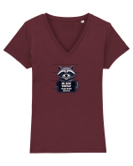 Nu sunt vinovat...doar am idei proste. Tricou mânecă scurtă guler V Damă Evoker