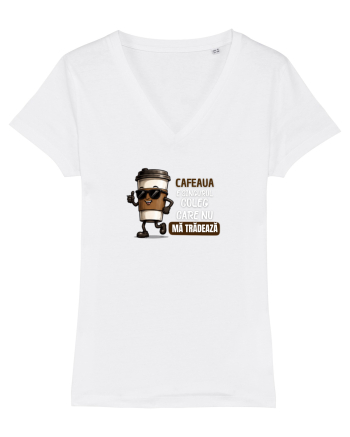 Cafeau este singurul coleg care nu mă trădează  White
