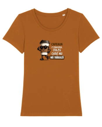 Cafeau este singurul coleg care nu mă trădează  Roasted Orange