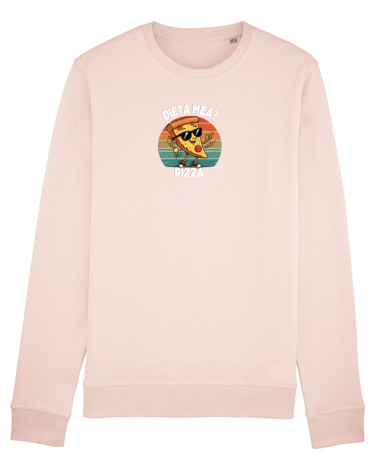 Bluză mânecă lungă Unisex Rise Candy Pink