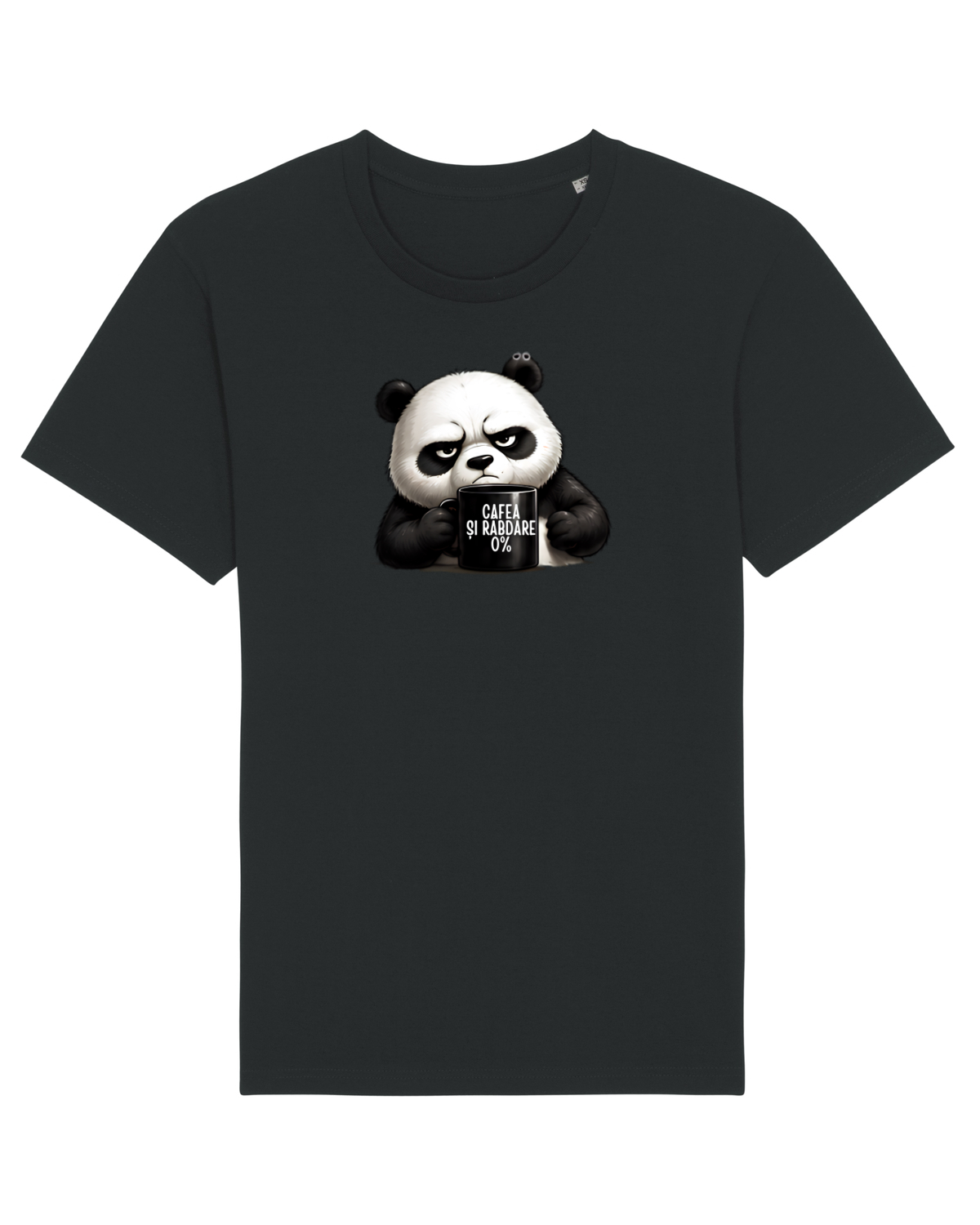 Tricou mânecă scurtă Unisex Rocker Black