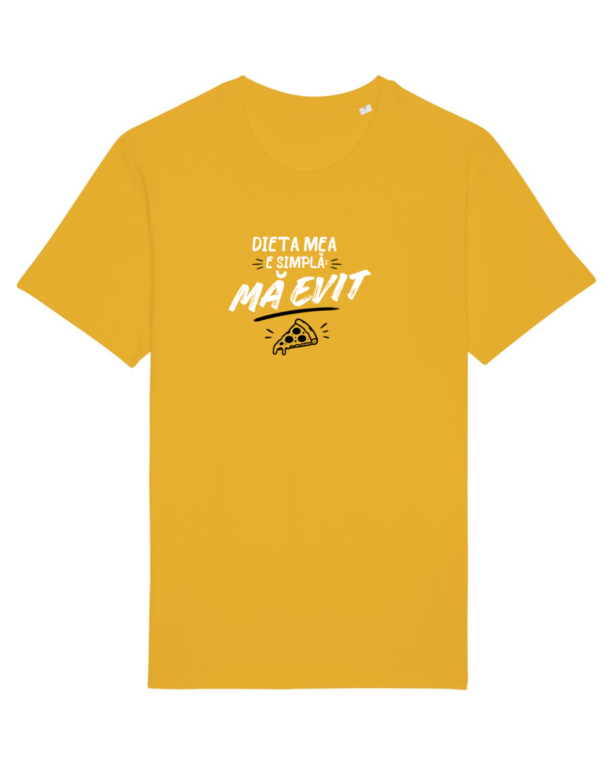 Tricou mânecă scurtă Unisex Rocker Spectra Yellow