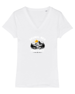 Drumul meu. Regulile mele Tricou mânecă scurtă guler V Damă Evoker