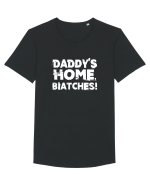 Daddy's Home, Biatches! Tricou mânecă scurtă guler larg Bărbat Skater