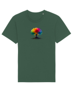 Copacul vesel  Tricou mânecă scurtă Unisex Rocker
