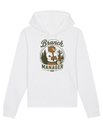 Branch Manager Beaver Office Work Corporate Manager Humor Hanorac Unisex Drummer