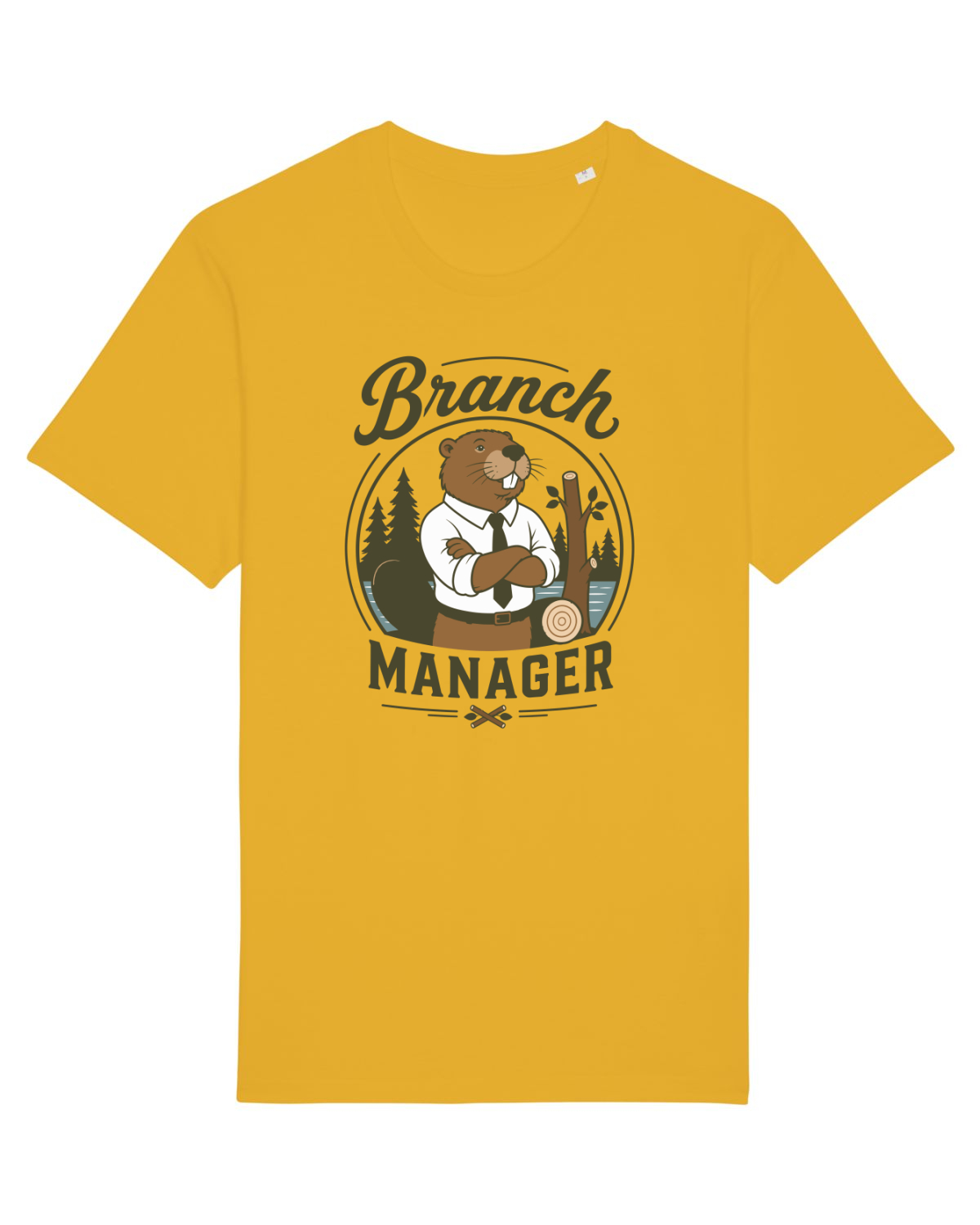 Tricou mânecă scurtă Unisex Rocker Spectra Yellow