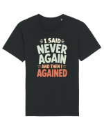 Bad Decisions Repeating Mistakes Regret Relatable Humor Tricou mânecă scurtă Unisex Rocker
