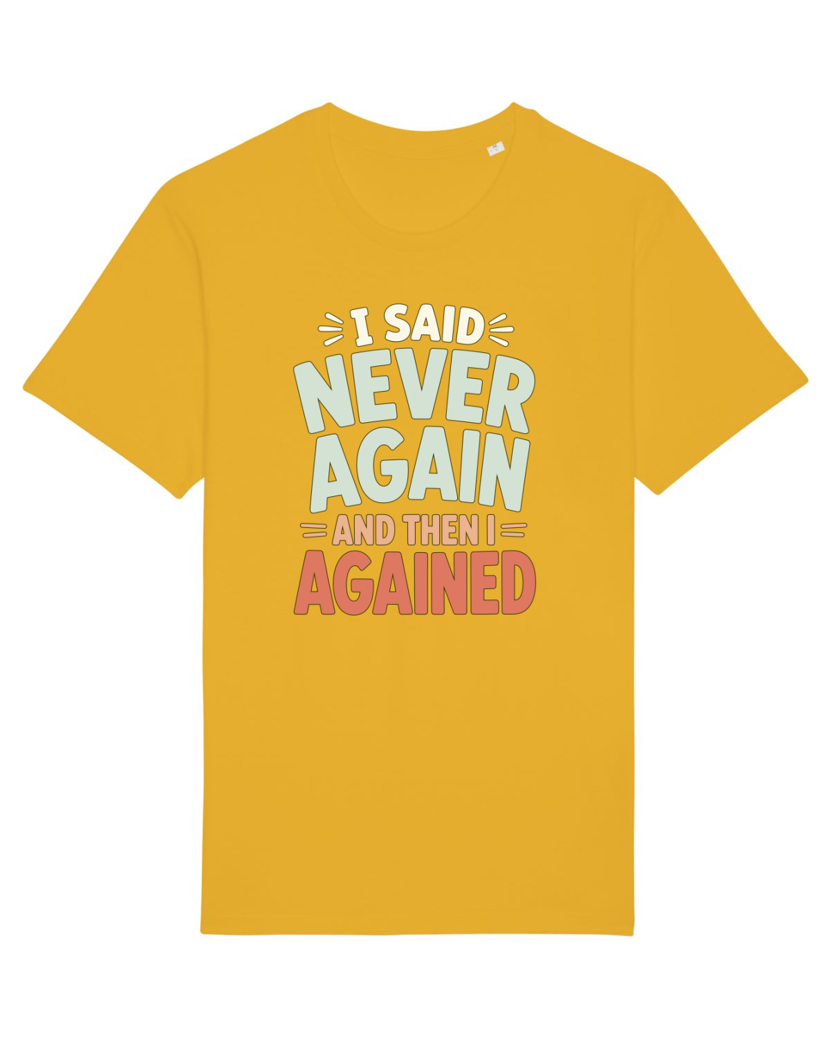Tricou mânecă scurtă Unisex Rocker Spectra Yellow