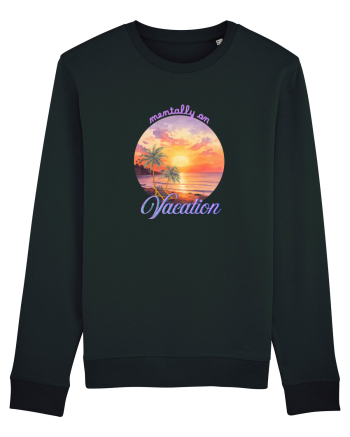 Mentally on vacation Black