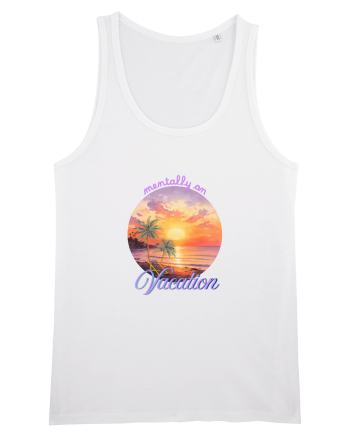 Mentally on vacation White