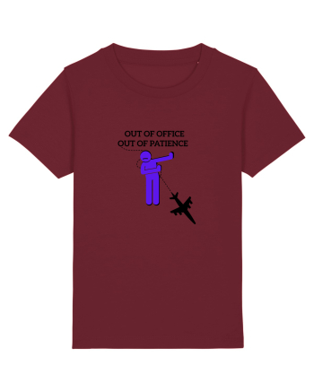 Out of office Burgundy