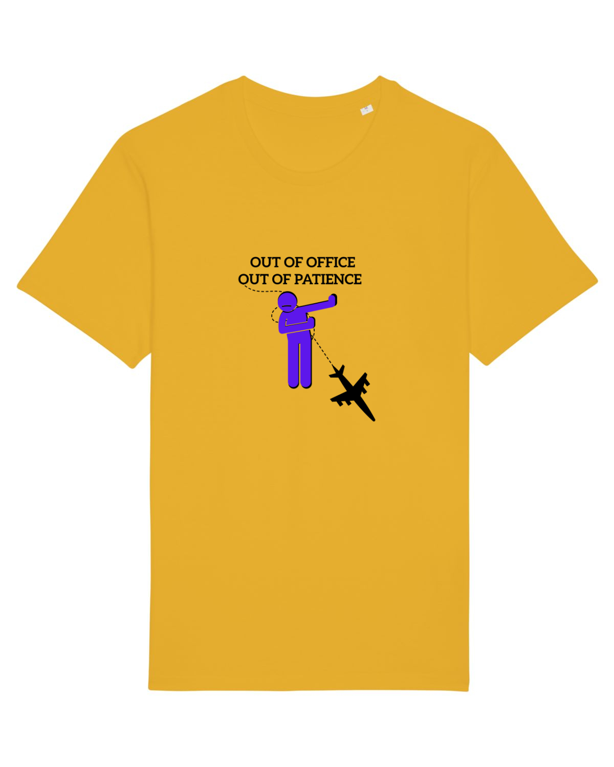 Tricou mânecă scurtă Unisex Rocker Spectra Yellow