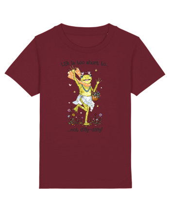 Life is too short to not dilly-dally Burgundy