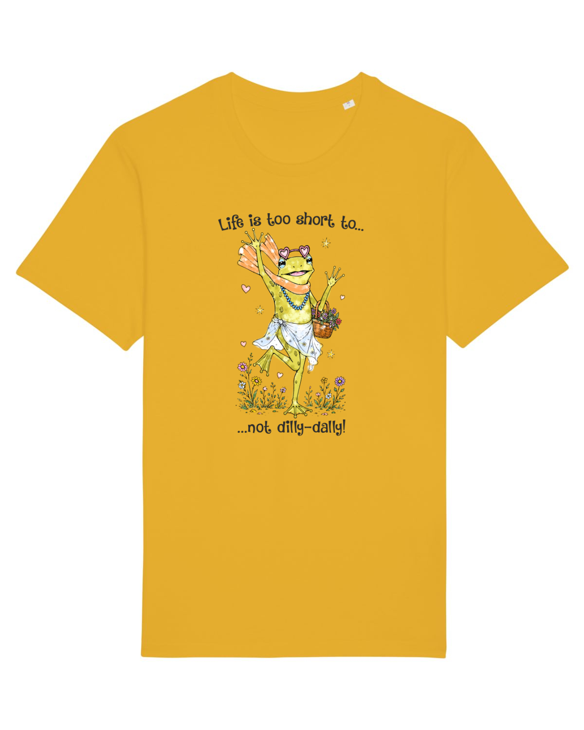 Tricou mânecă scurtă Unisex Rocker Spectra Yellow