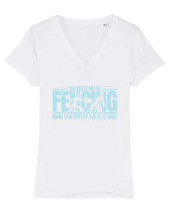 The Best Part of Fencing White