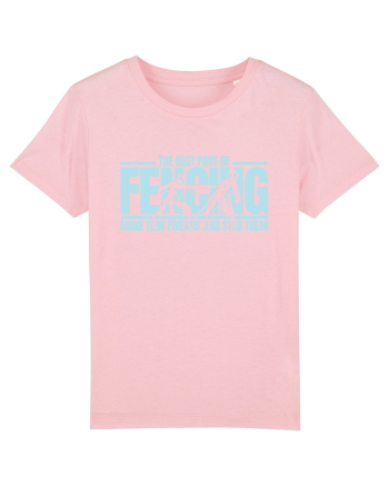 The Best Part of Fencing Cotton Pink
