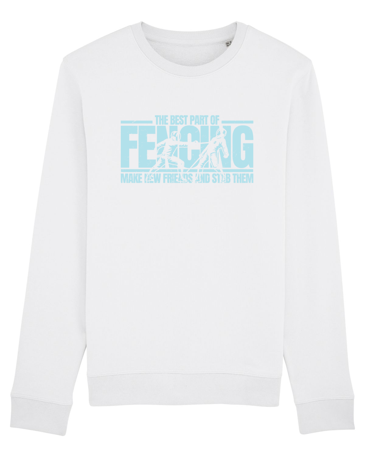 Bluză mânecă lungă Unisex Rise White