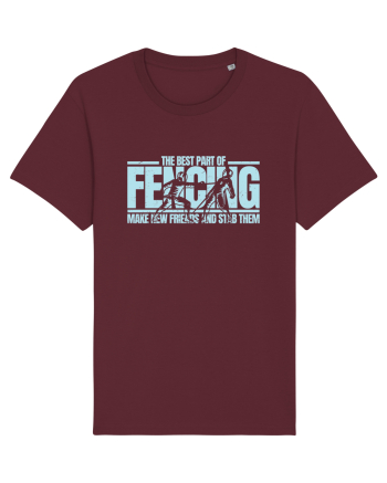 The Best Part of Fencing Burgundy