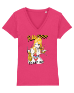 Fight ME! Tricou mânecă scurtă guler V Damă Evoker