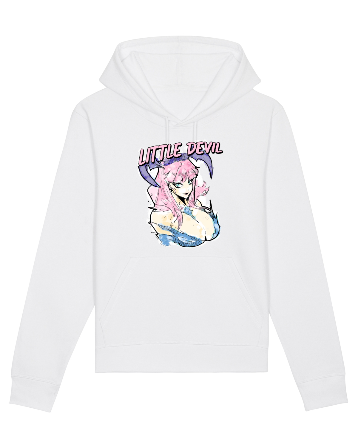 Hanorac Unisex Drummer White