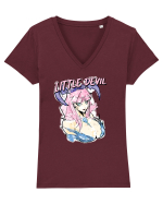 Little Devil Little Devil Tricou mânecă scurtă guler V Damă Evoker