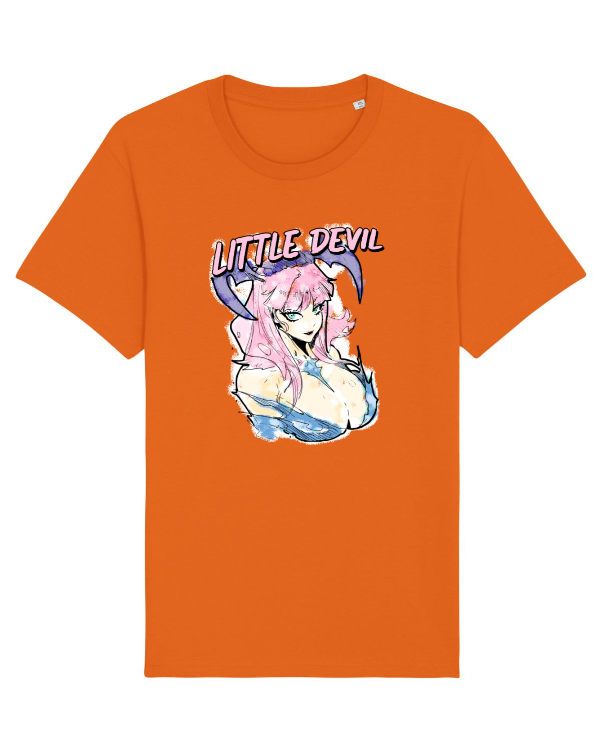 Tricou mânecă scurtă Unisex Rocker Bright Orange