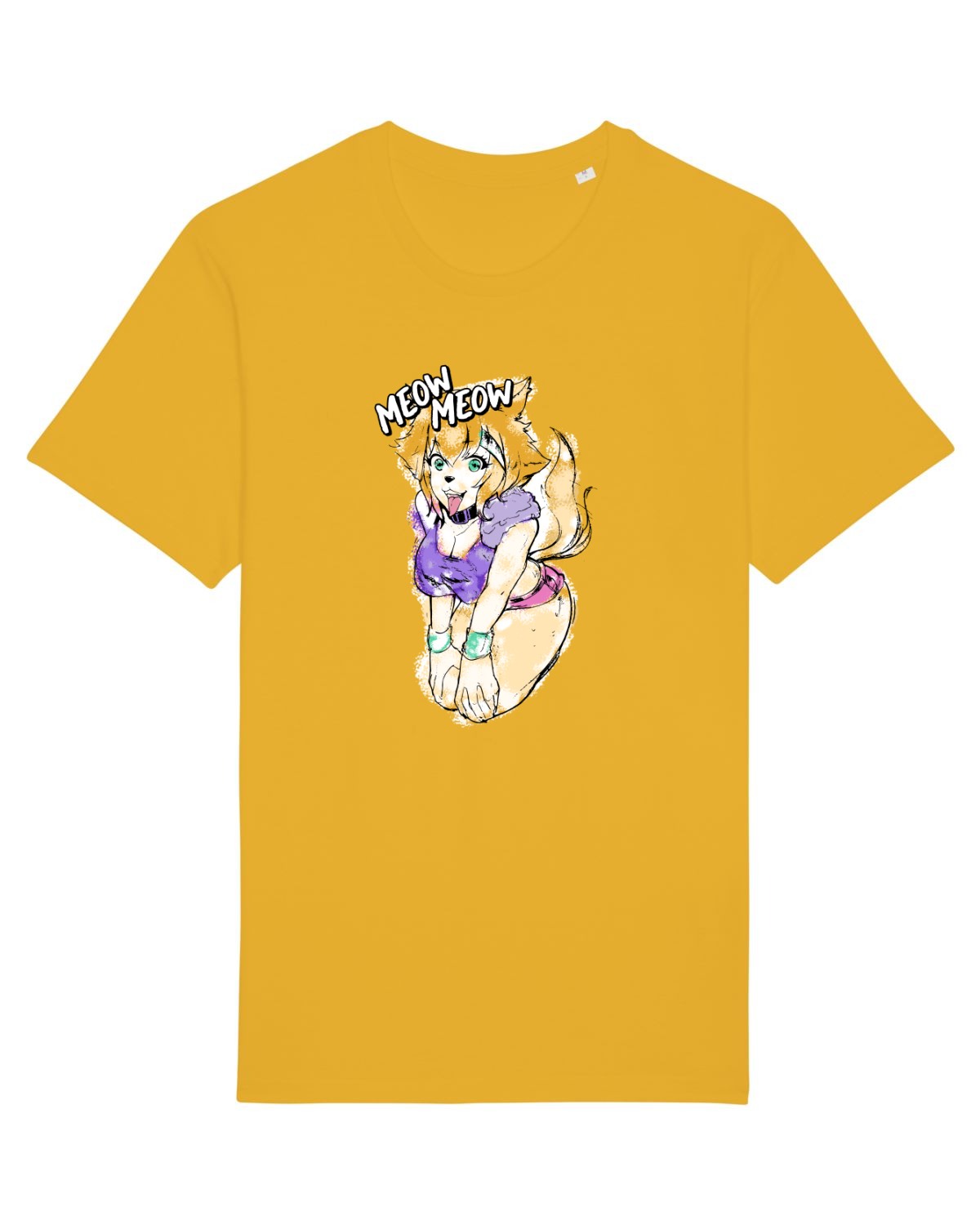 Tricou mânecă scurtă Unisex Rocker Spectra Yellow