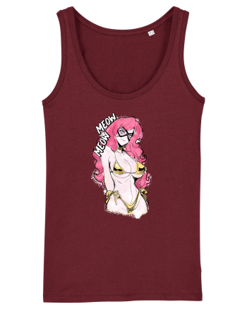 Meow Meow Burgundy