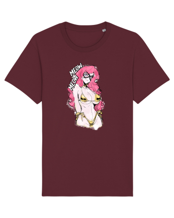 Meow Meow Burgundy