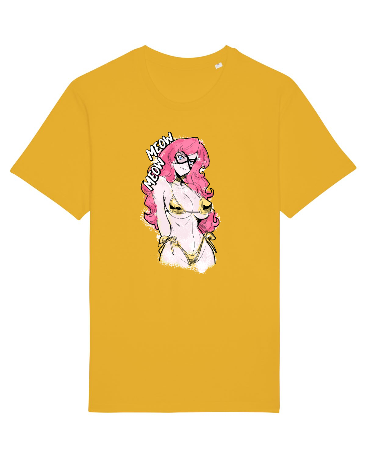 Tricou mânecă scurtă Unisex Rocker Spectra Yellow
