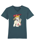 Bad kitty Tricou mânecă scurtă guler V Bărbat Presenter
