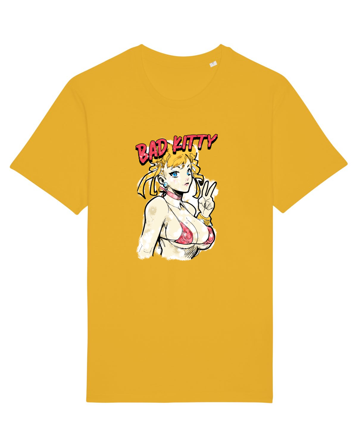 Tricou mânecă scurtă Unisex Rocker Spectra Yellow