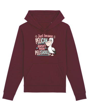 Funny Pelican Pun for Bird Fans Birdwatchers Pelishould Hanorac Unisex Drummer