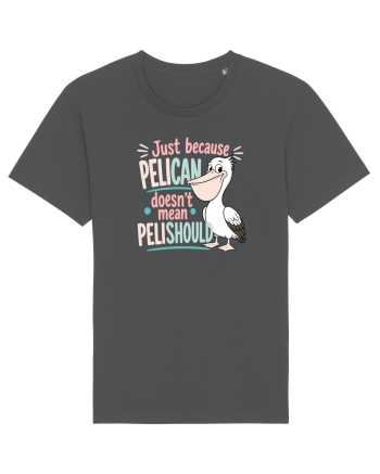 Funny Pelican Pun for Bird Fans Birdwatchers Pelishould Tricou mânecă scurtă Unisex Rocker
