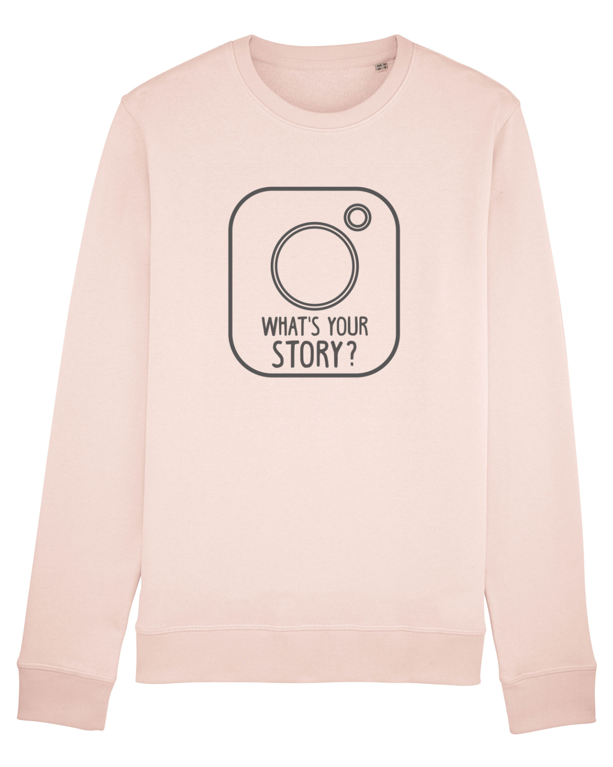 Bluză mânecă lungă Unisex Rise Candy Pink