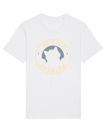 Not My Problem – Pisică Nepăsătoare White