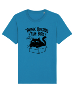 Think Outside the Box? The Cat Said No Tricou mânecă scurtă Unisex Rocker