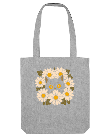 Curiosity in Full Bloom – Pisica dintre Margarete Heather Grey