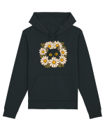 Curiosity in Full Bloom – Pisica dintre Margarete Hanorac Unisex Drummer