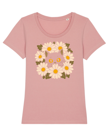 Curiosity in Full Bloom – Pisica dintre Margarete Canyon Pink