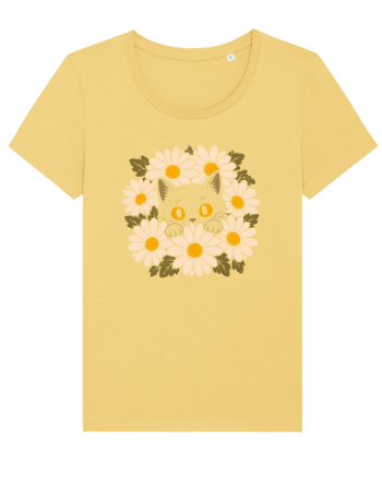 Curiosity in Full Bloom – Pisica dintre Margarete Jojoba