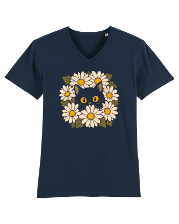 Curiosity in Full Bloom – Pisica dintre Margarete French Navy