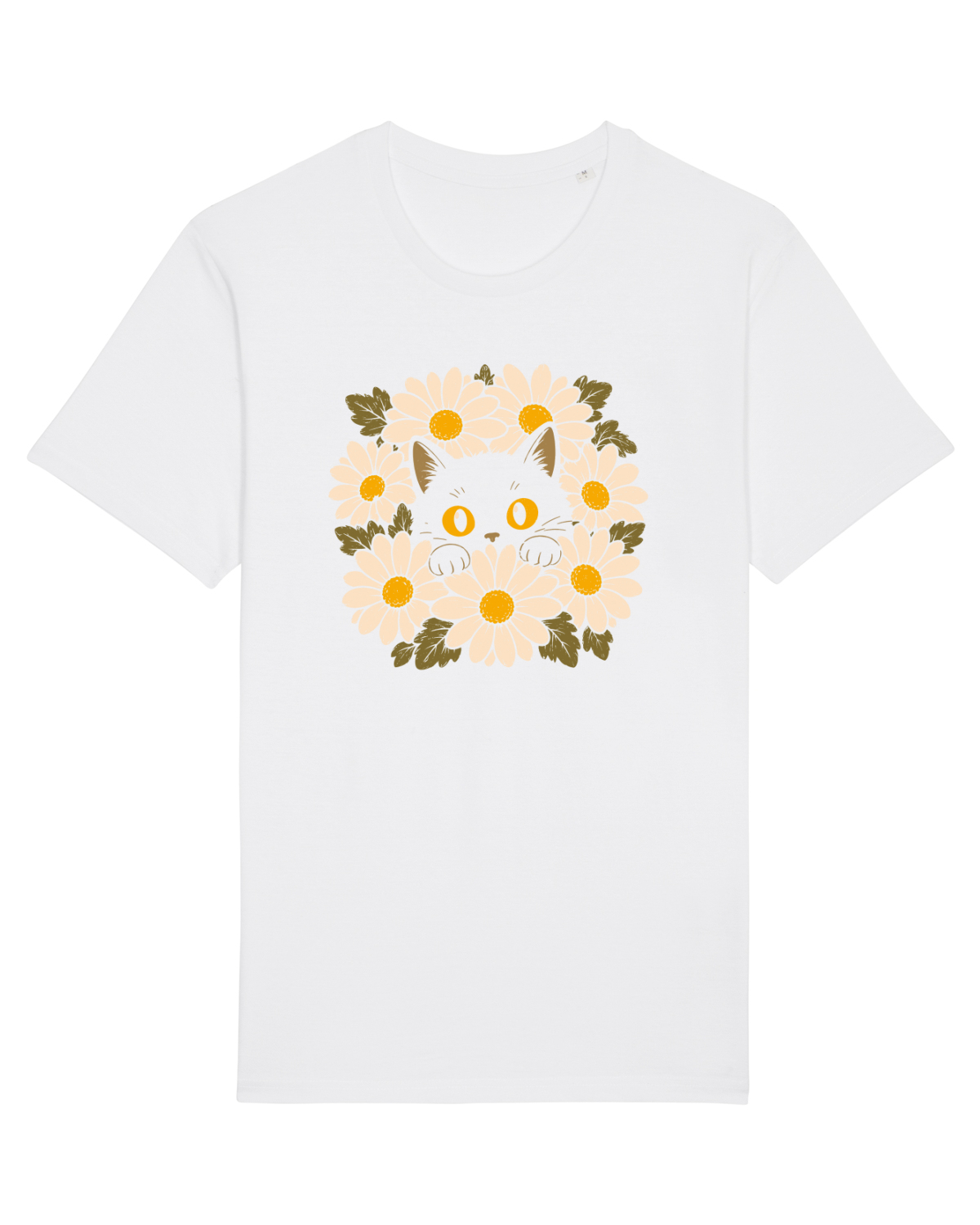 Tricou mânecă scurtă Unisex Rocker White