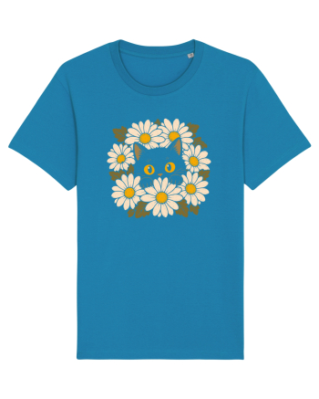 Curiosity in Full Bloom – Pisica dintre Margarete Azur
