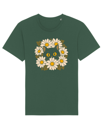 Curiosity in Full Bloom – Pisica dintre Margarete Bottle Green