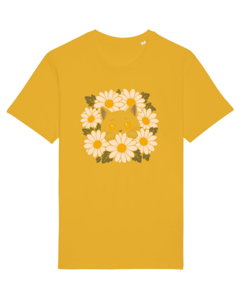 Curiosity in Full Bloom – Pisica dintre Margarete Spectra Yellow